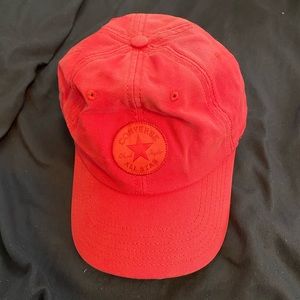 Red converse hat